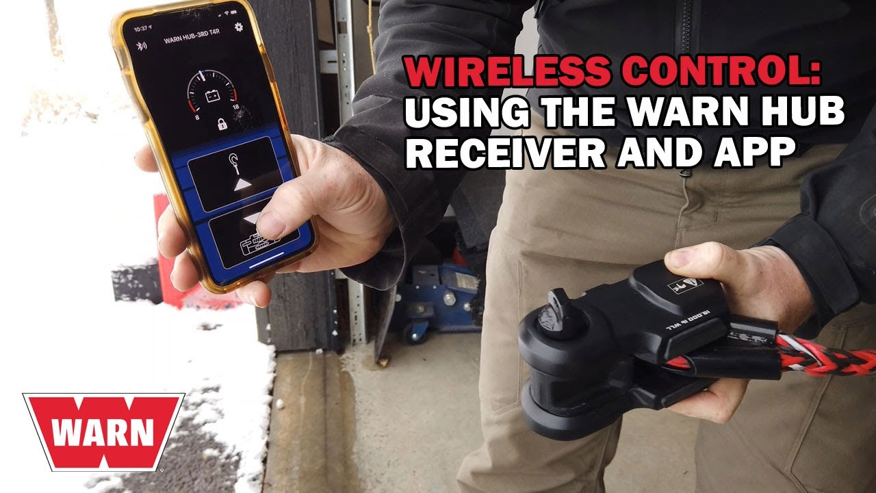 Clay Croft Uses the WARN HUB Receiver & App