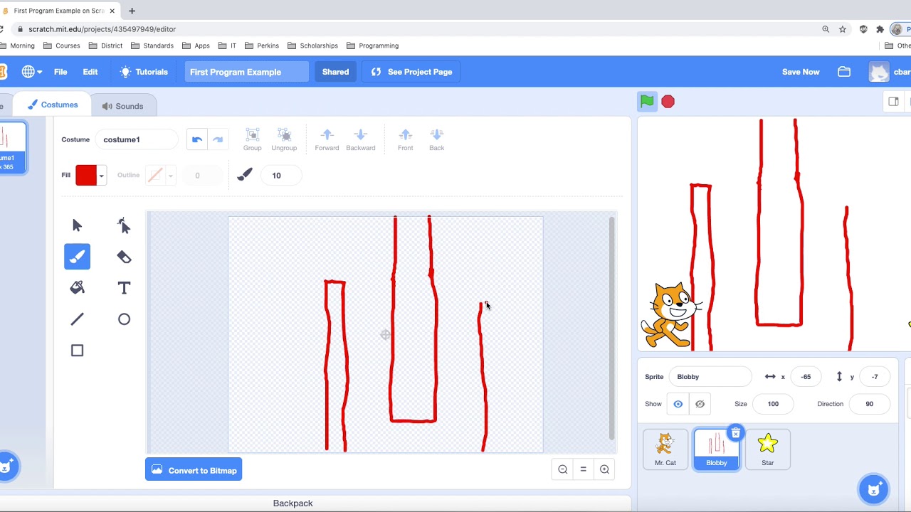 Scratch 3 Simple Maze Game