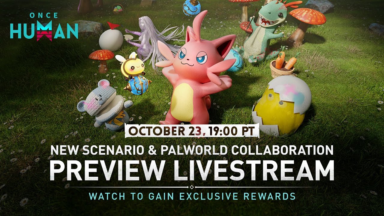 New Scenario & Palworld Collaboration Preview Stream