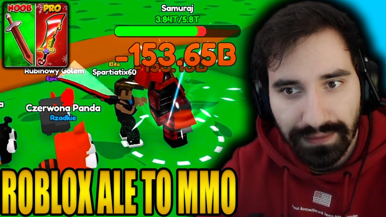 POTĘŻNE MMO W ROBLOX W KTÓRYM EXPISZ KLIKANEM 😎 | Roblox