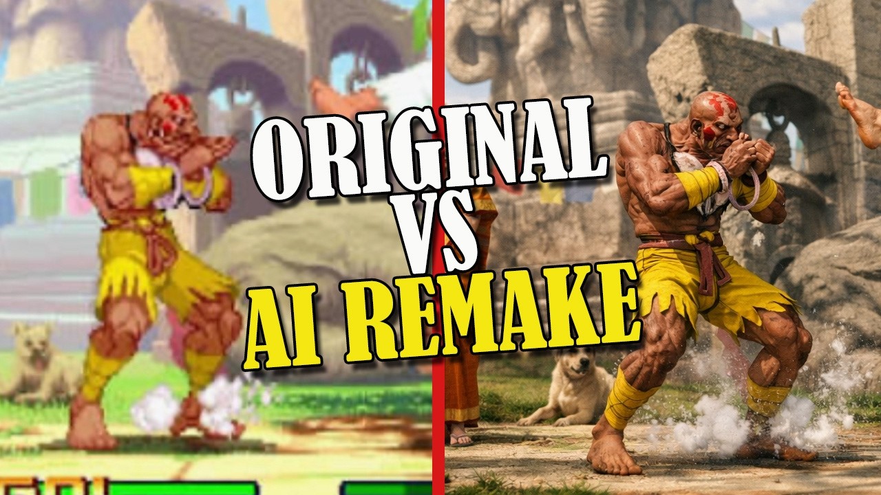 Street Fighter Alpha Warriors Dreams: All Characters Reinvented In Real Life With AI (Unbelievable!)
