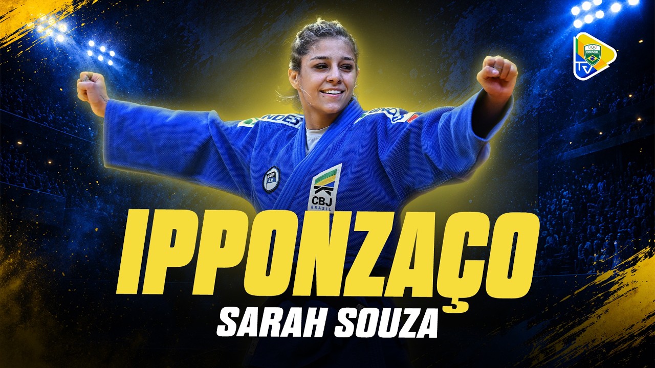 SARAH SOUZA CONQUISTA O BRONZE NO GRAND SLAM DE BUDAPESTE COM IPPON NOS &Uacute;LTIMOS SEGUNDOS