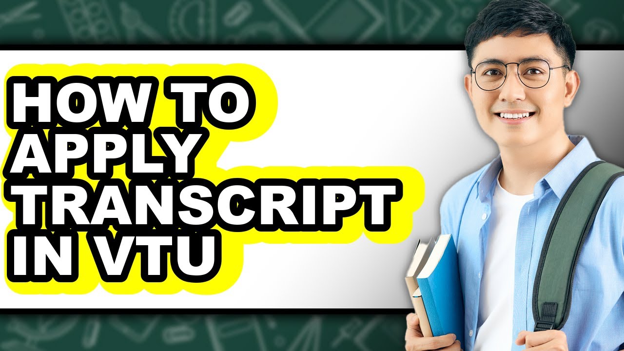 How to Apply Transcript in Vtu - Easy Guide