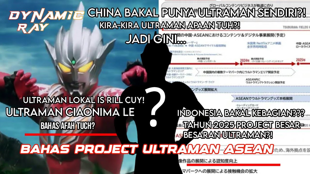 ULTRAMAN DARI CHINA?! INDONESIA & MALAYSIA BAKAL KEBAGIAN?! | BAHAS PROJECT ULTRAMAN ASEAN