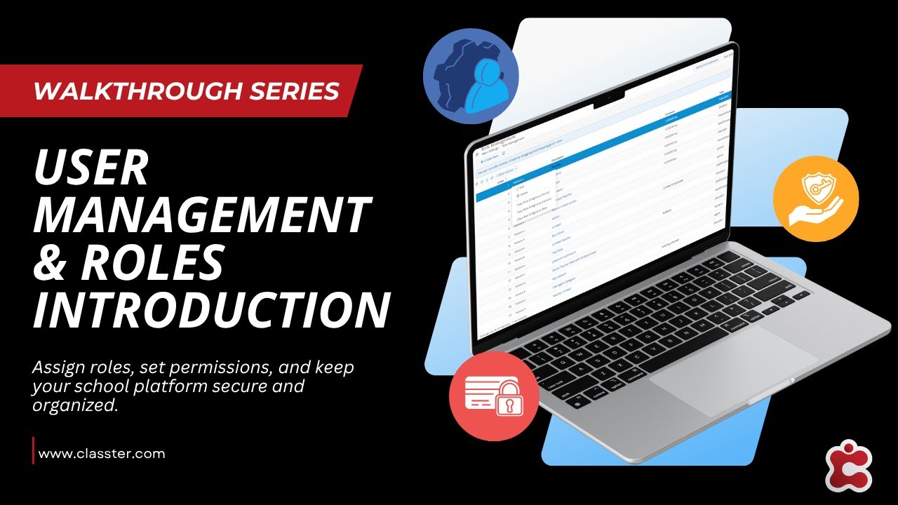 User Management & Roles Introduction - Classter Walkthrough Series