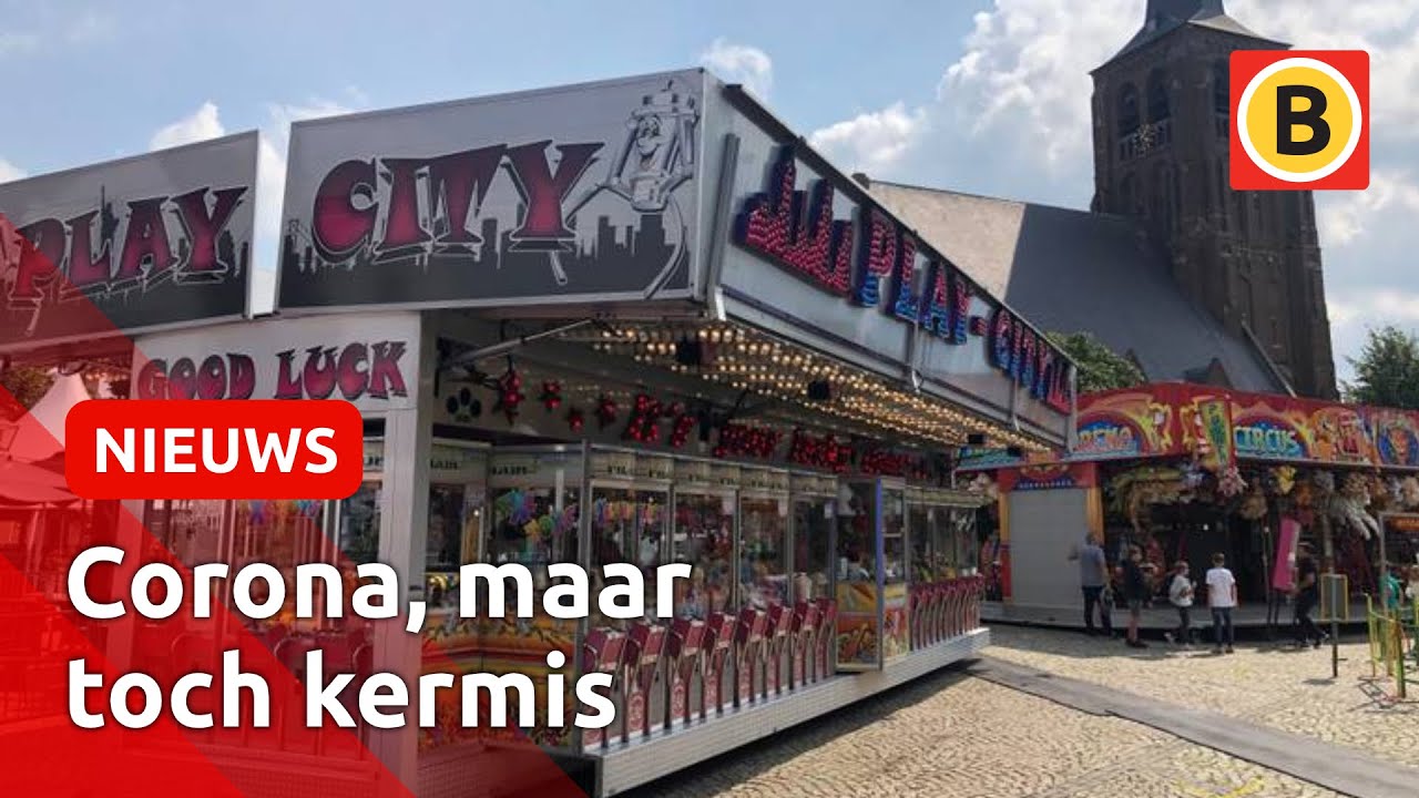Zo begon de eerste kermis van 'coronajaar' 2020 | Omroep Brabant