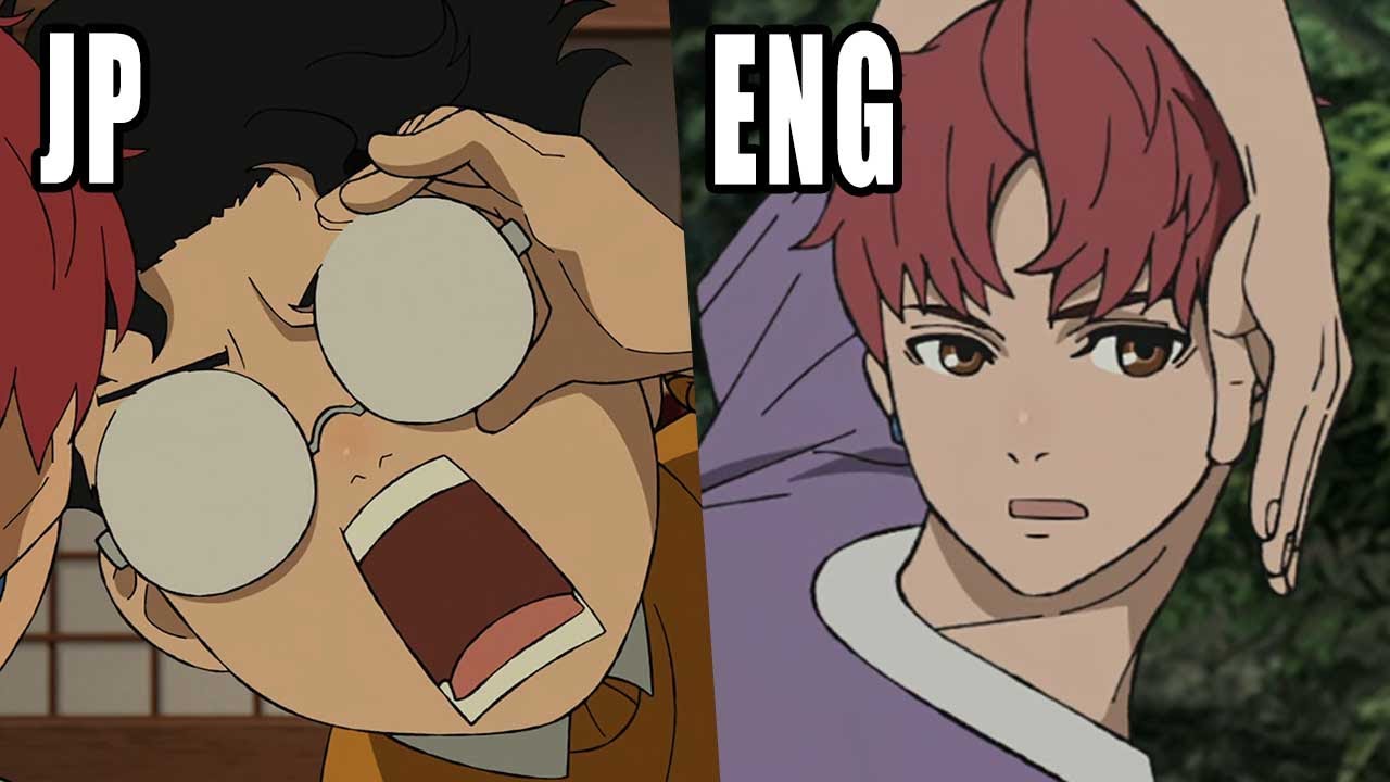Dandadan JAPANESE VS ENGLISH DUB | Episode #12