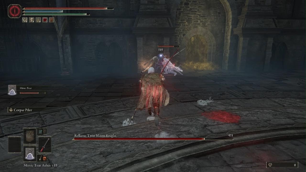 Slaying Rellana Twin Moon Knight - ELDEN RING