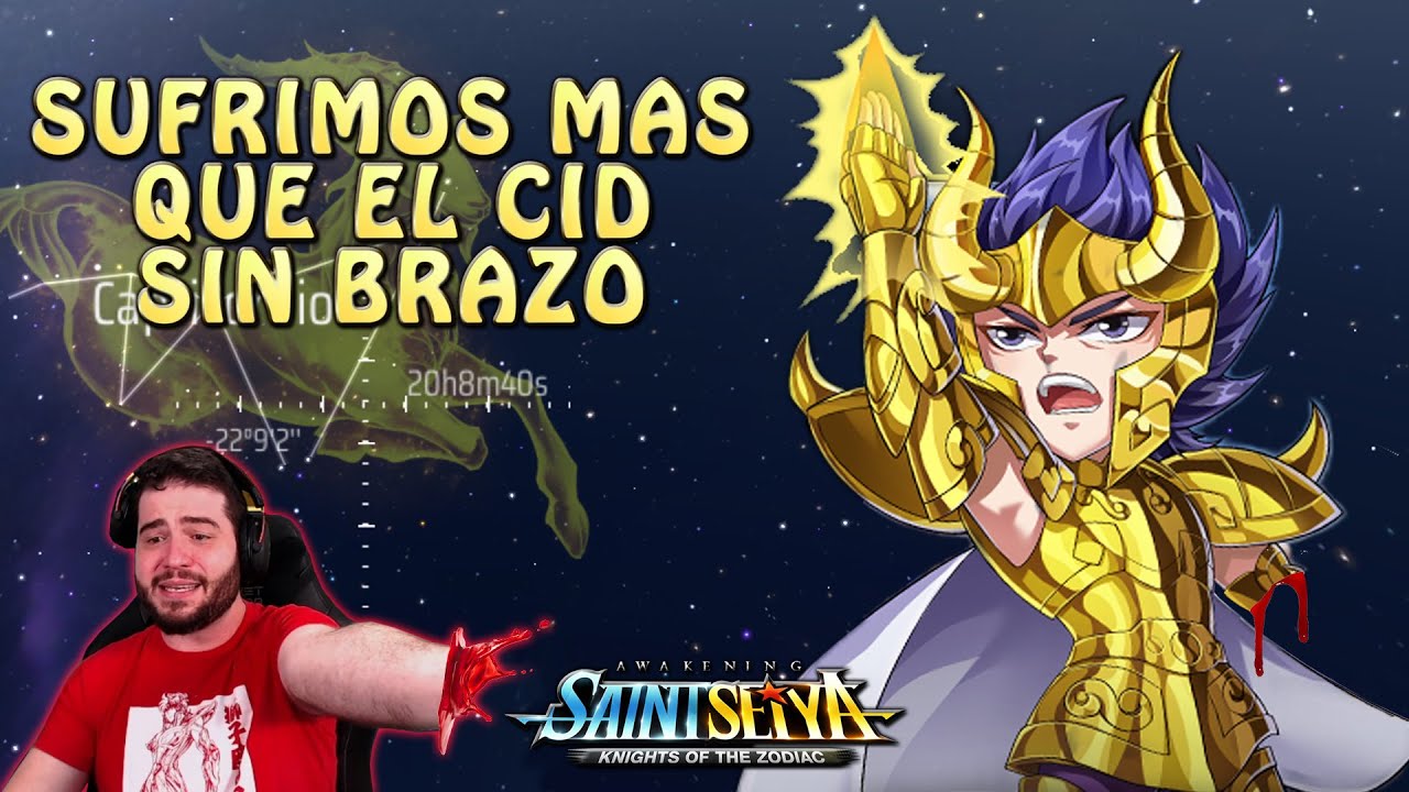 PERDEMOS MUCHO MAS QUE UN BRAZO TIRANDO POR EL CID! Saint Seiya Awakening KOTZ