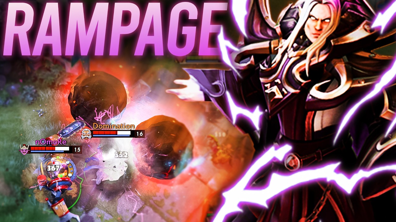 RAMPAGE!! Wex Facet Invoker Epic 0 DEATHS Game vs Zeus Mid | Dota 2 Invoker