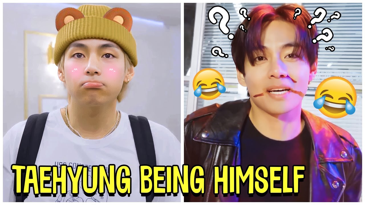 Ничего, просто Тхэхён из BTS остается самим собой