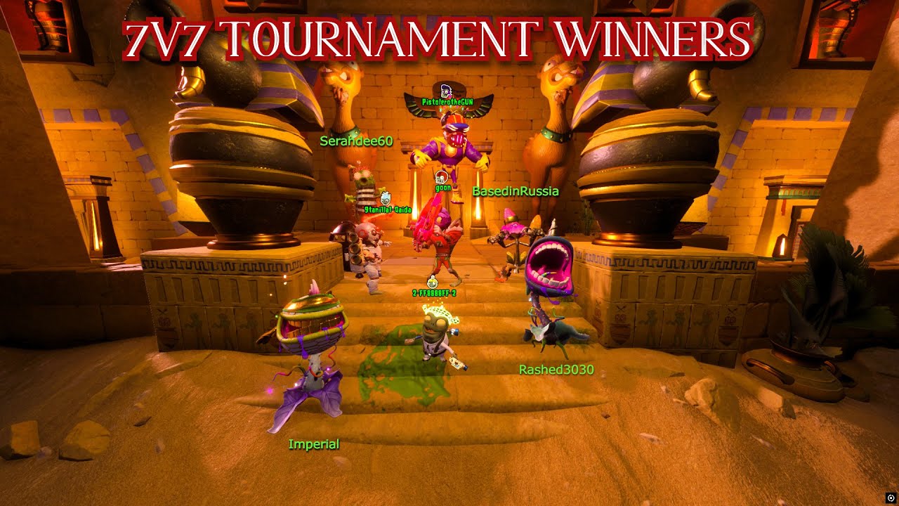 PVZGW2 7V7 TOURNAMENT GRAND FINAL (MOST COMPETITIVE PVZ MATCH EVER)