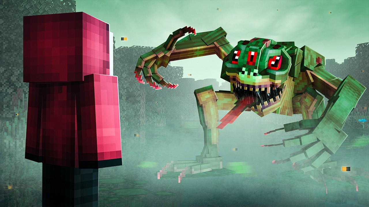 Minecraft's Newest Mod is Always Following You... The Croaker