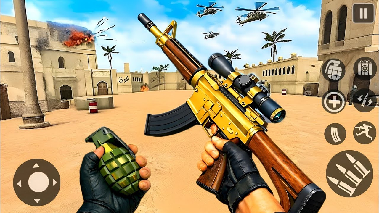 Shooting Game - Gun Game 3D - Android GamePlay