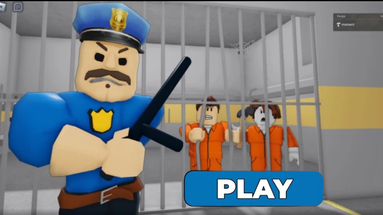 Police Barry prison run escape obby |OBBY ROBLOX|| Gameplay Walkthrough no death 4k #roblox #obby