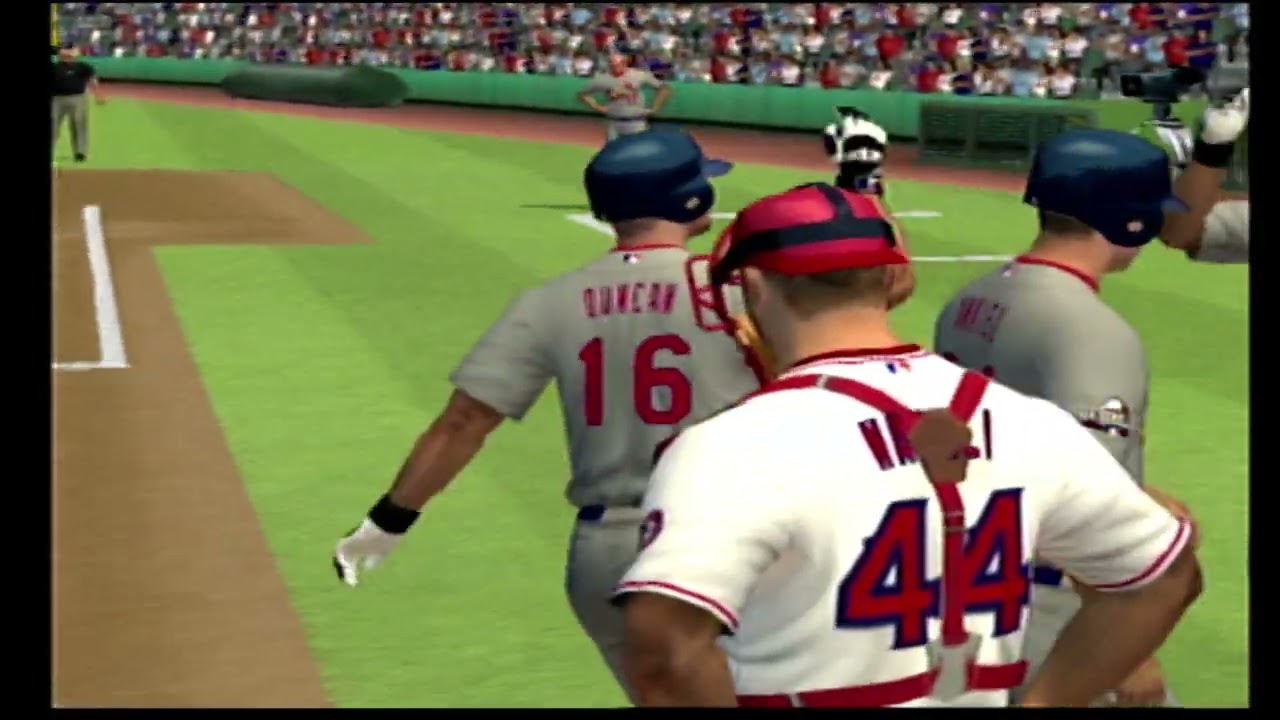 MLB 09 The Show Angels vs Cardinals