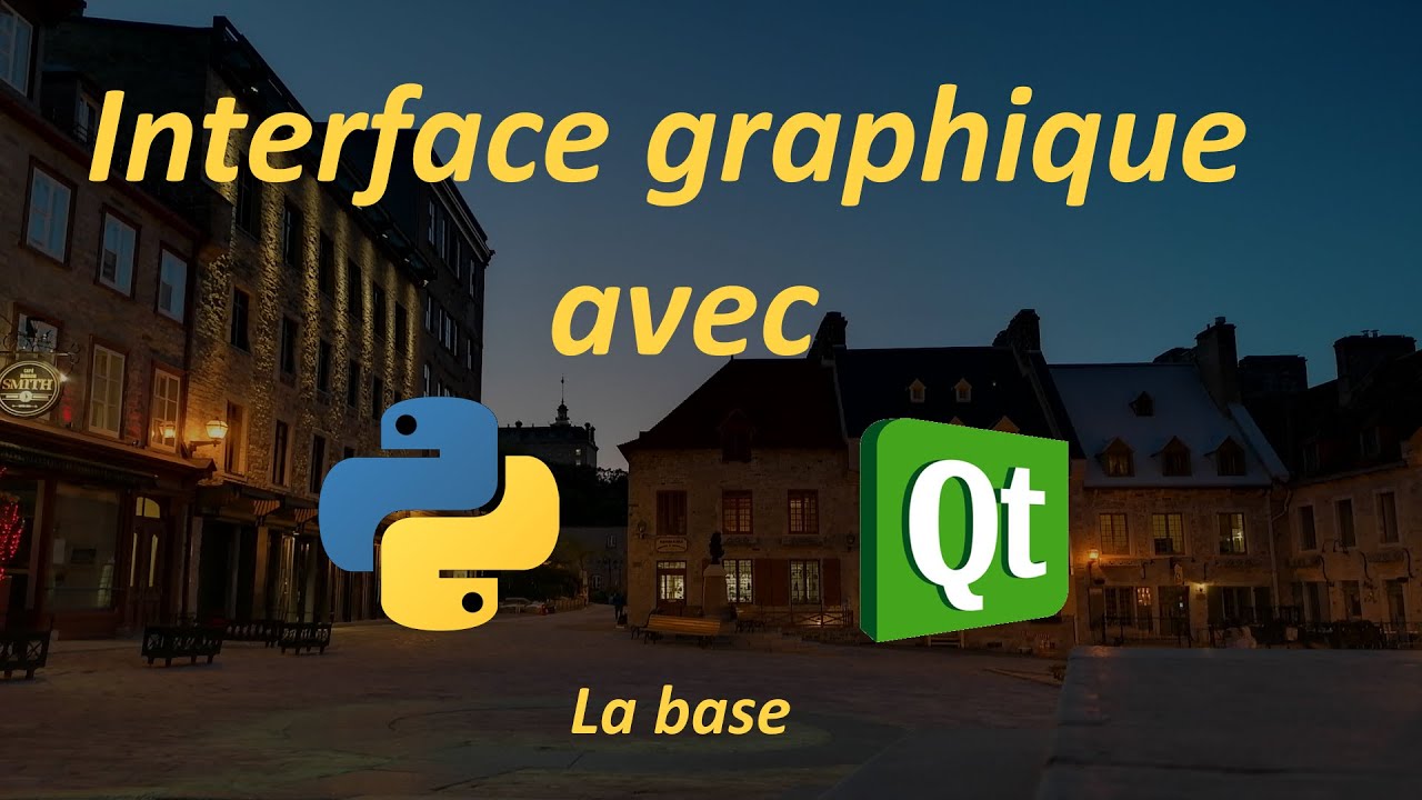 Comprendre l'interface graphique QT avec Python (la base)
