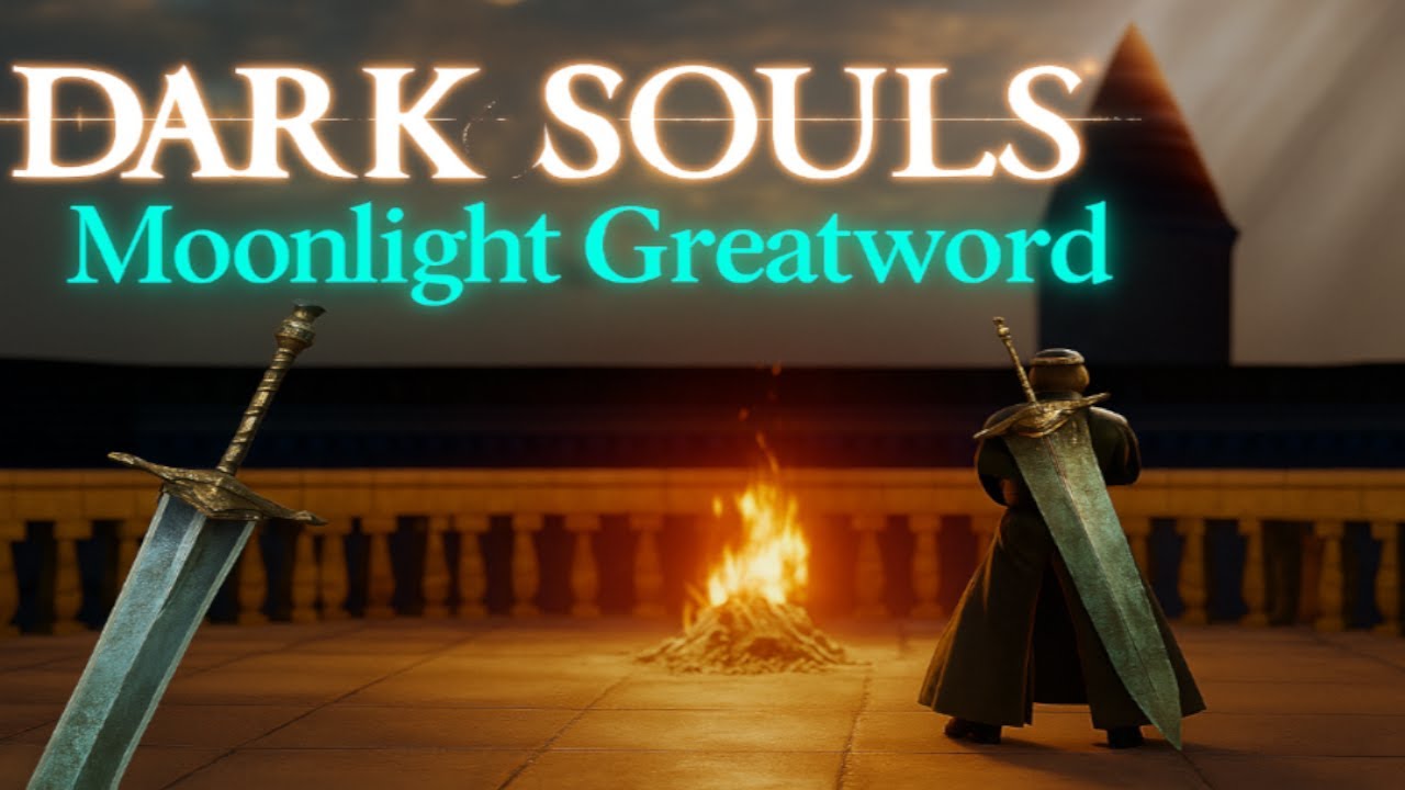 Beating All The Souls Games With The Moonlight Greatsword | Darksouls 1