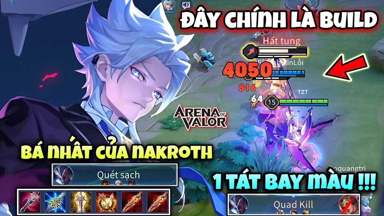 Và Đây Chính Là Build Mạnh Nhất Của Nakroth 