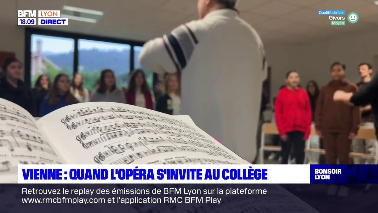 Vienne : quand l'opéra s'invite au collège