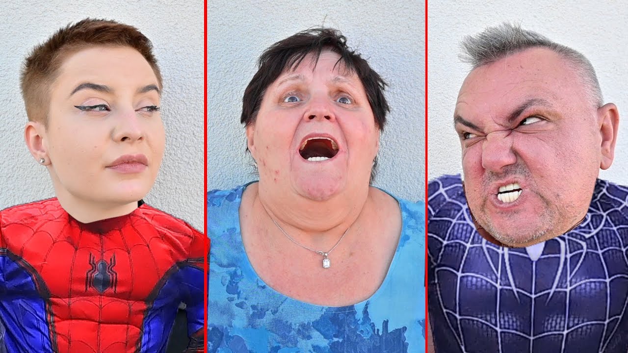 She Transform Into Superheroes to Save Grandma