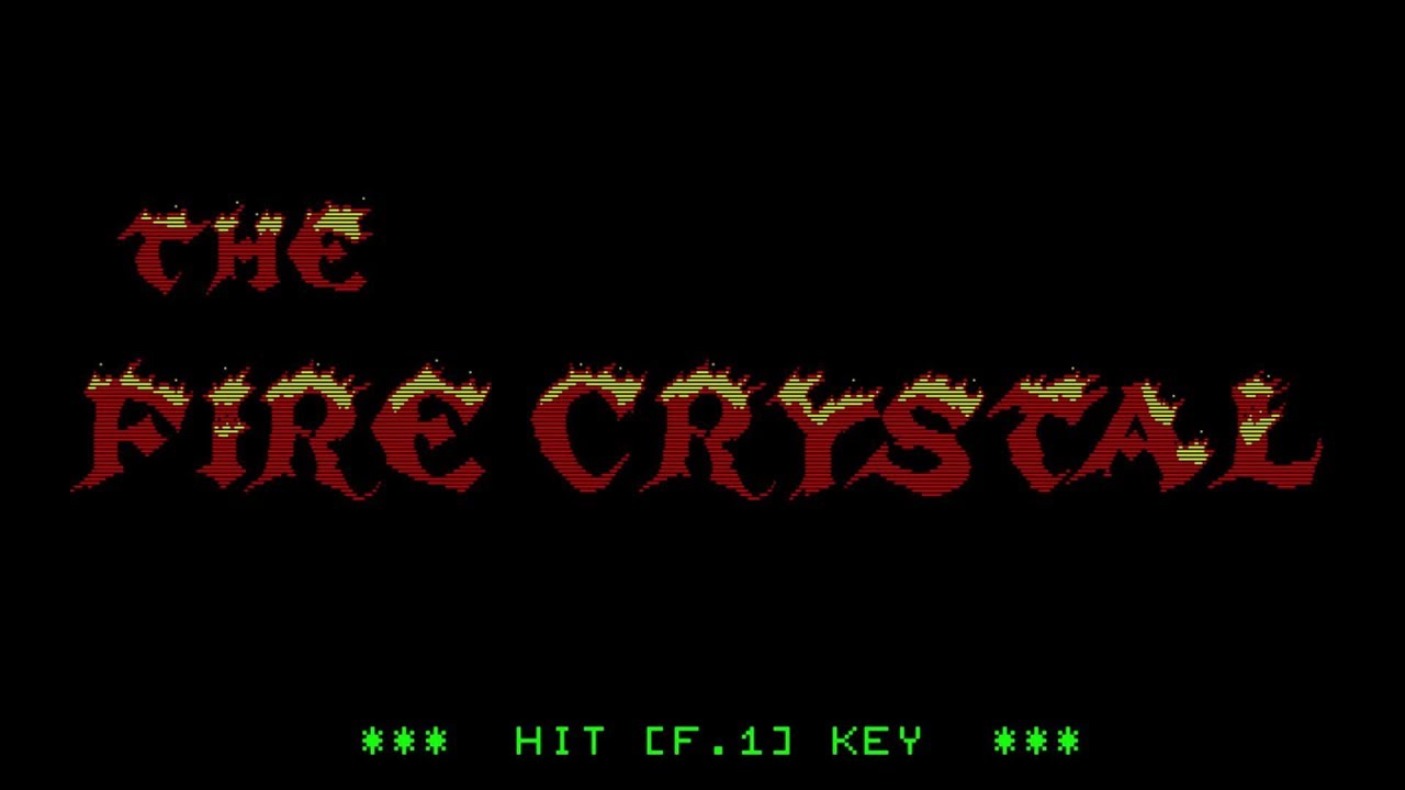THE FIRE CRYSTAL [RPG] (PC88) 完全攻略