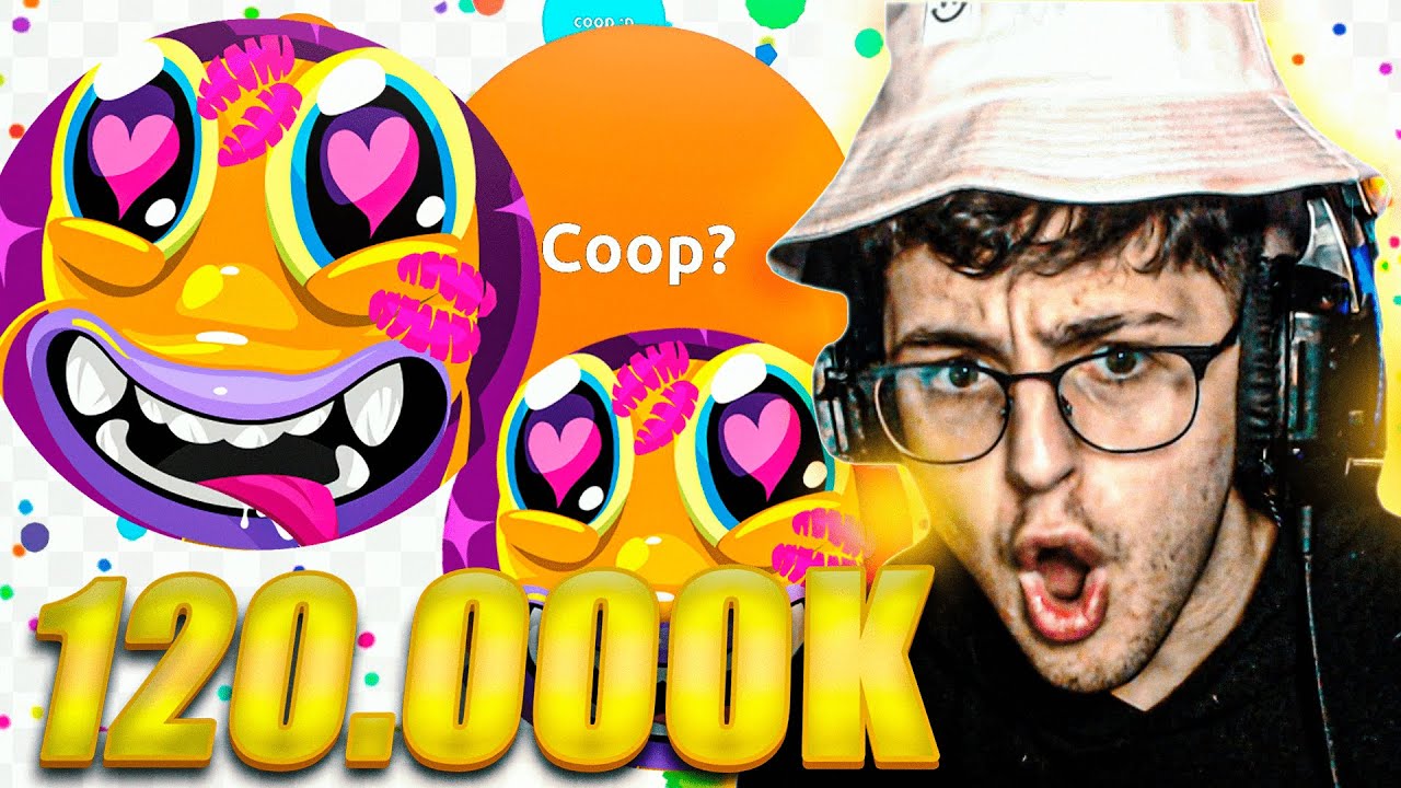 SOMOS ENORMES! 🤪 +120.000 PUNTOS en AGAR.IO