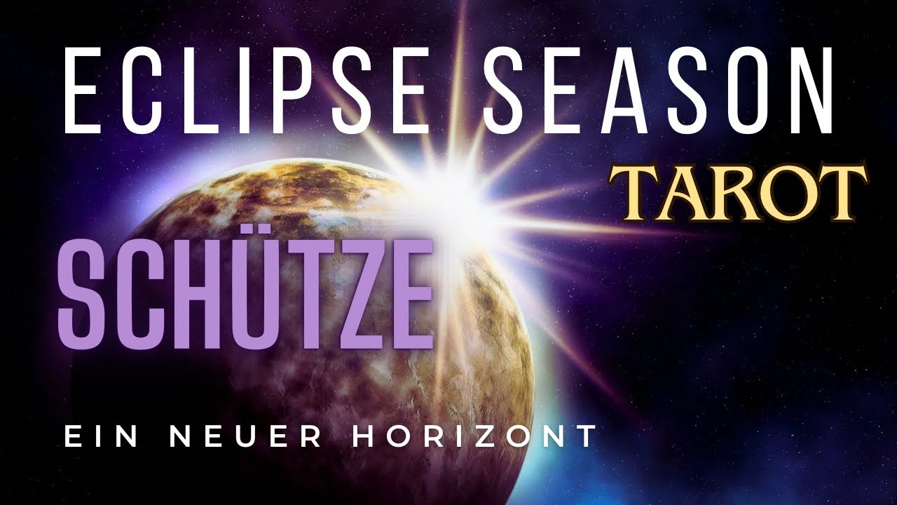 MONDFINSTERNIS 🌕🌑 SCHÜTZE | Ein neuer Gedanke und eine neue Einstellung