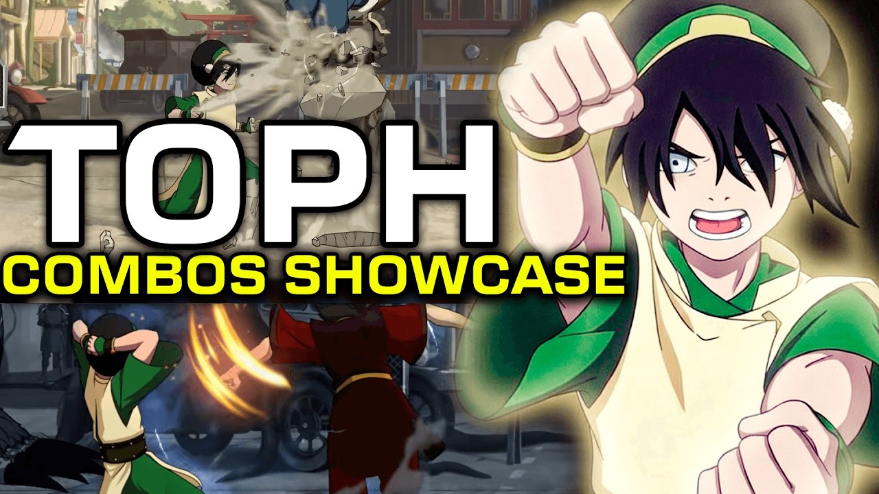 Avatar Legends: The Fighting Game Toph Combo Showcase!