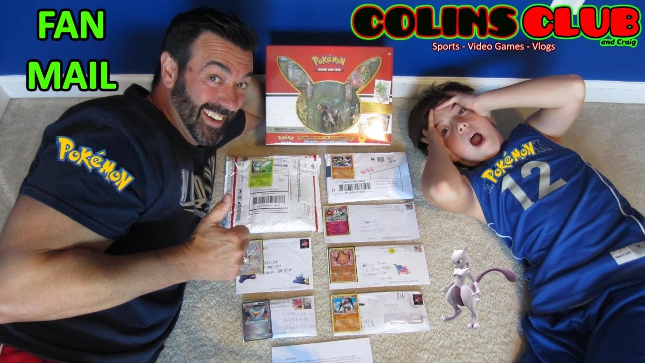 OverTheTop Pokemon Fan Mail Opening - ColinsClub and Craig