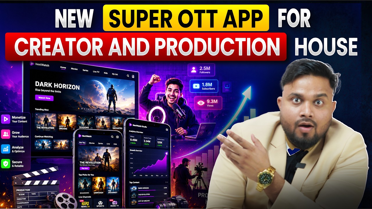 New Super OTT App for Creators & Production House | Live Demo 2026