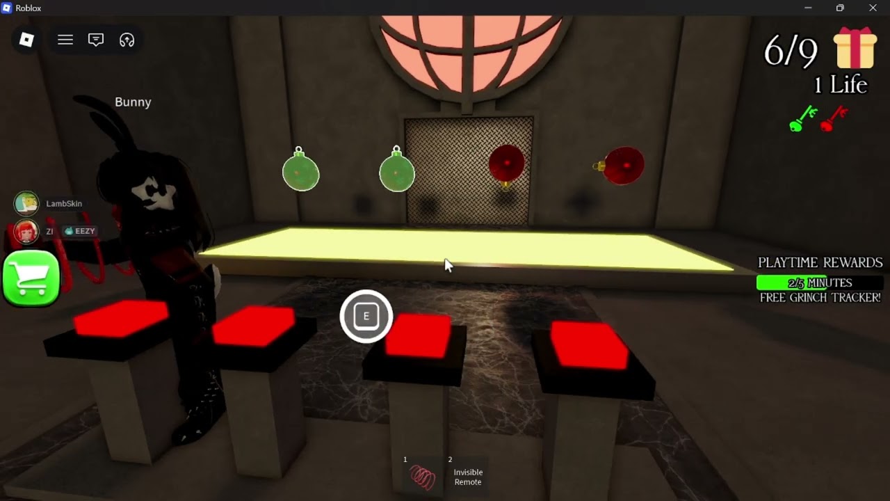 Roblox with the bunny(Roblox)