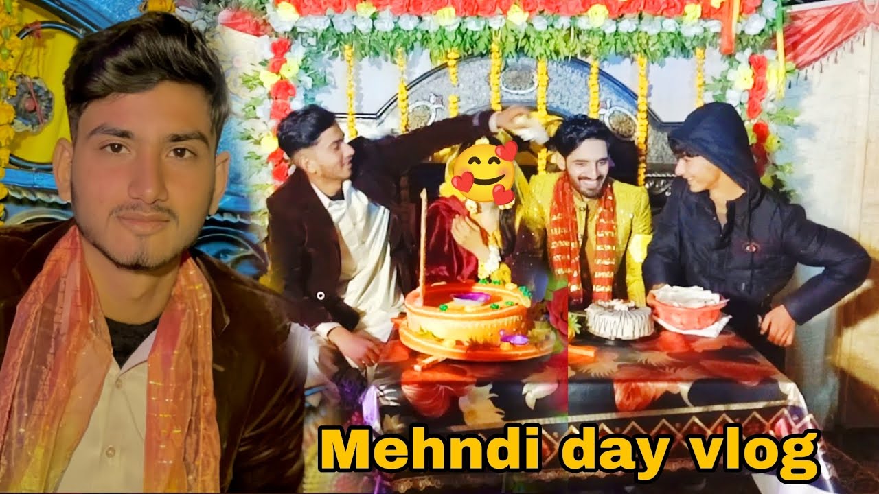 Mehndi day vlog/❤️