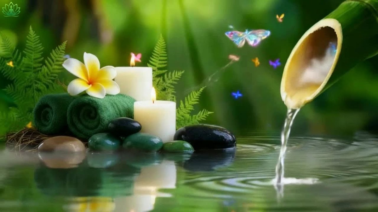 Nature Waterfall Sounds 🌊 Relaxing Music for Sleep, Spa & Meditation