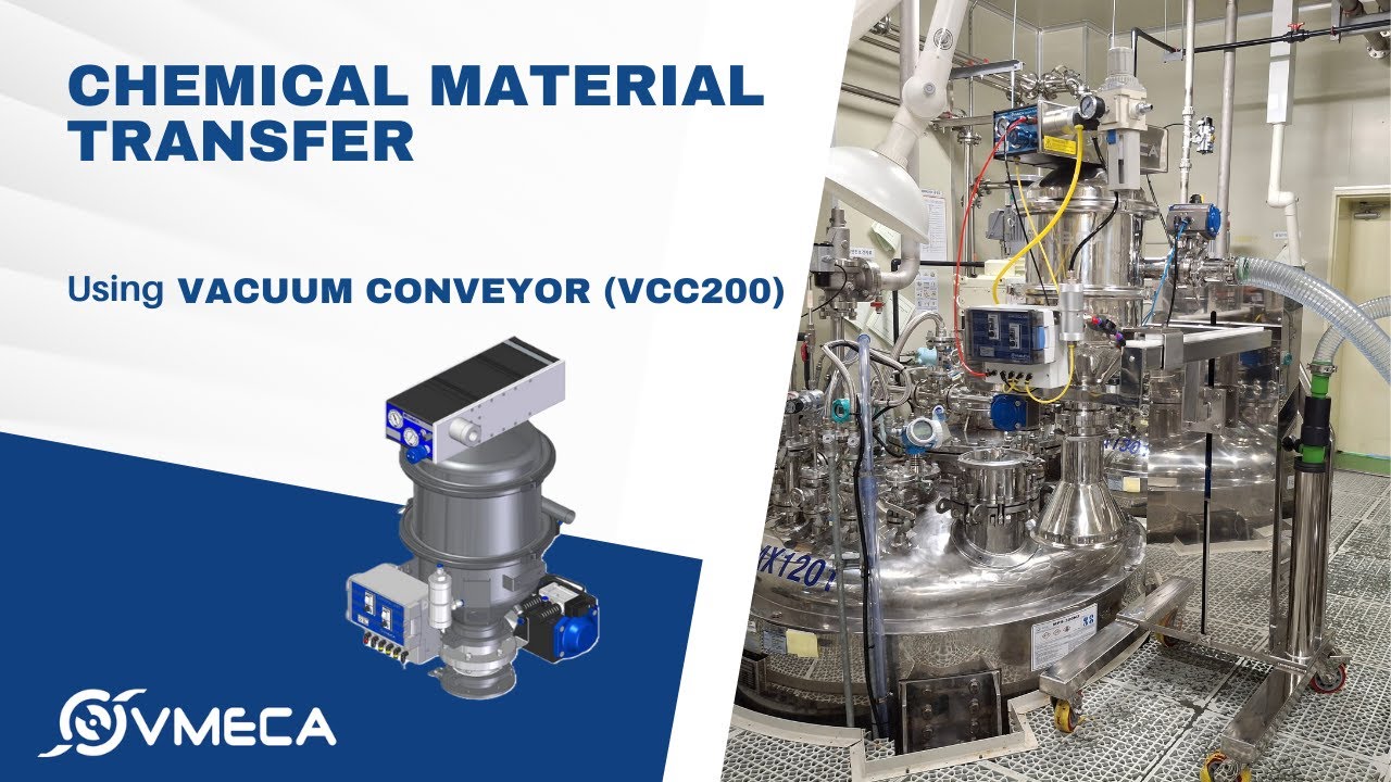 Safe & Controlled Chemical Material Transfer | Vacuum Conveyor VCC200