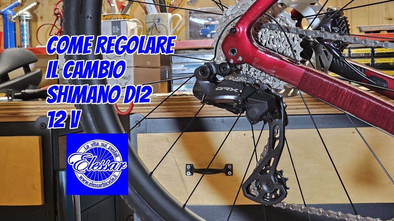 Come regolare il cambio Shimano Di2 a 12v