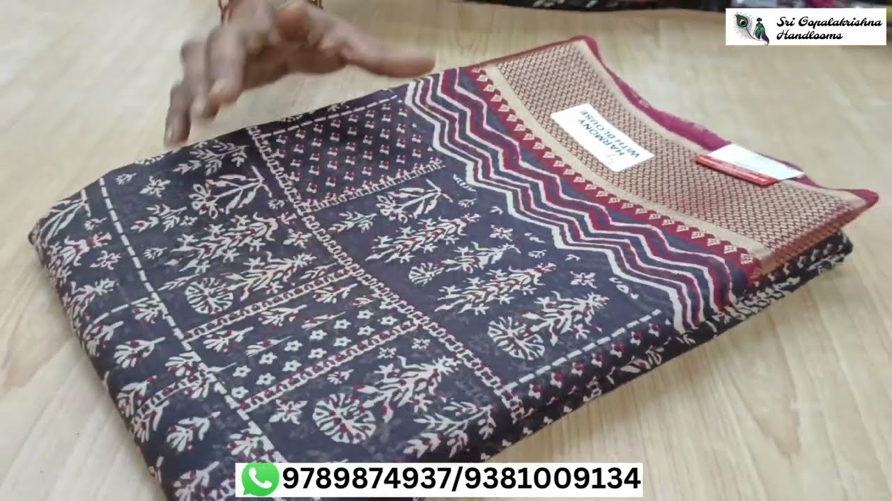Big Border Jaipur Silk Sarees| Sri Gopalakrishna Handlooms| Big Border Silk Sarees