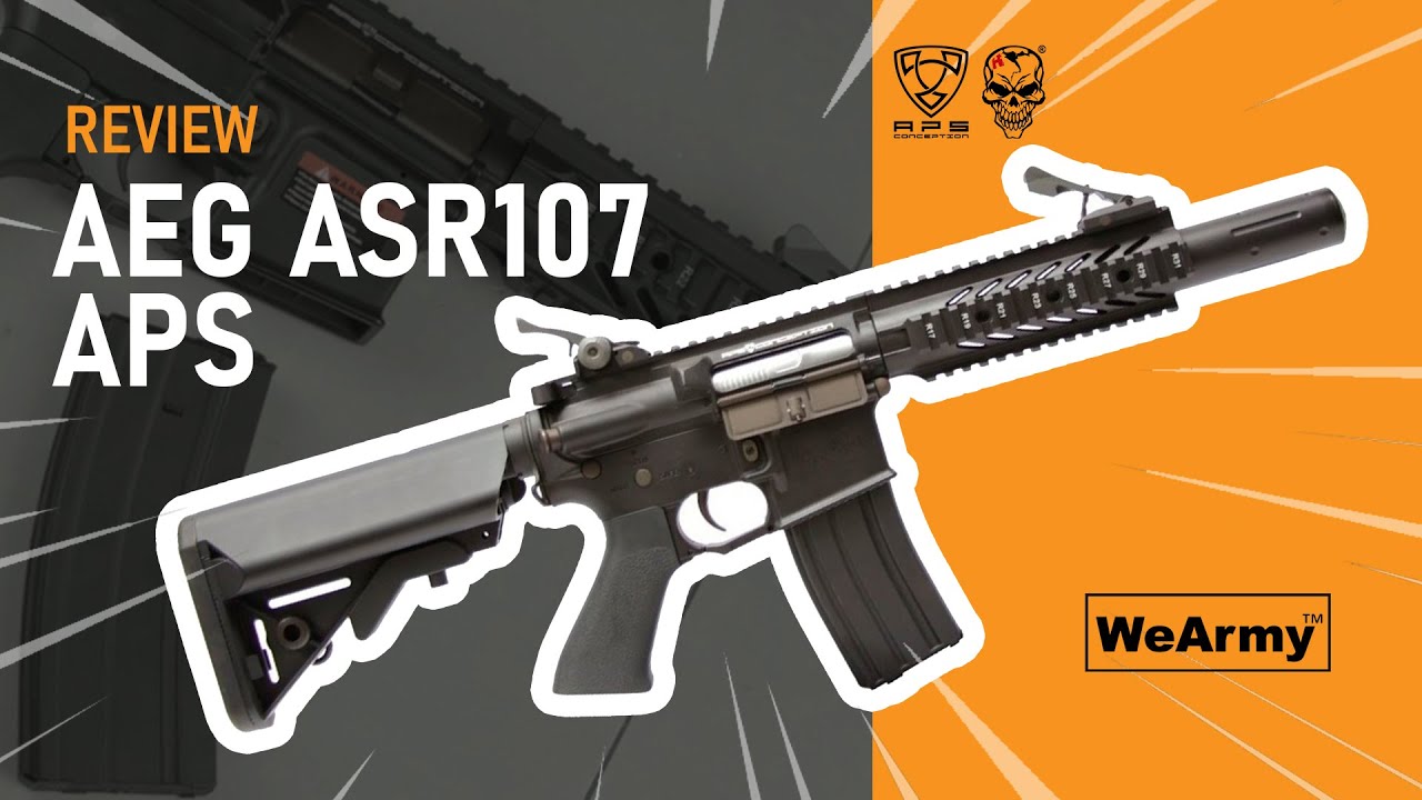 Review do Rifle M4 APS ASR107 - Série WeArmy Reviews