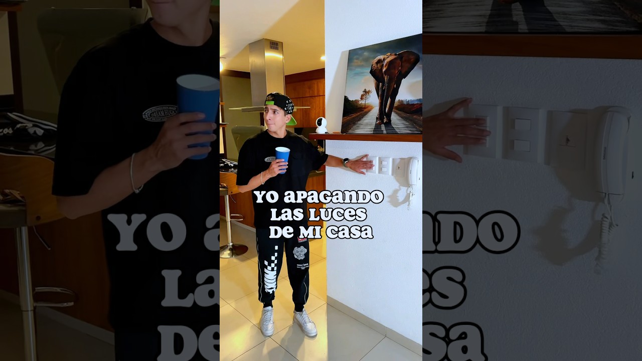 Les DA MIEDO 👻 apagar la LUCES de su casa 🏠 yo siento que me sale un FANTASMA! 😖