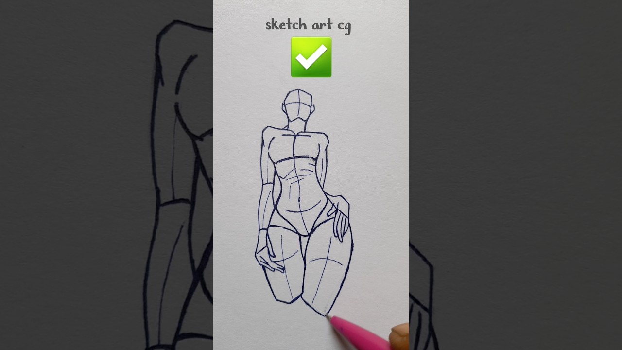 How to draw Female #howtodraw #tutorial #drawing #sketch #art #quickdrawing