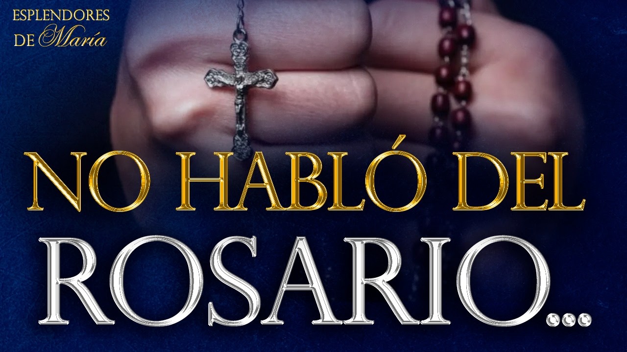 Enseñaba MUCHO, menos el ROSARIO... ✨ ESPLENDORES DE MARÍA