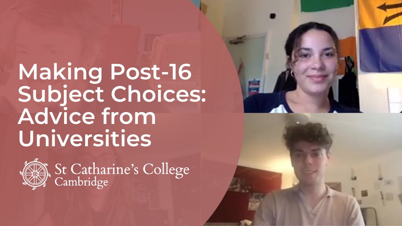 Making Post-16 Subject Choices: Advice from UK Universities