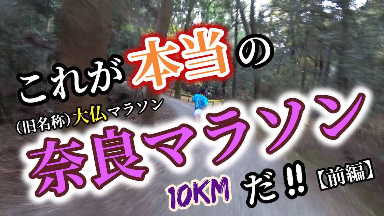 【元帰宅部、ガチラン#16】奈良マラソン 10kmの部 【前編：奈良観光（近鉄奈良～奈良公園～春日山原始林）】