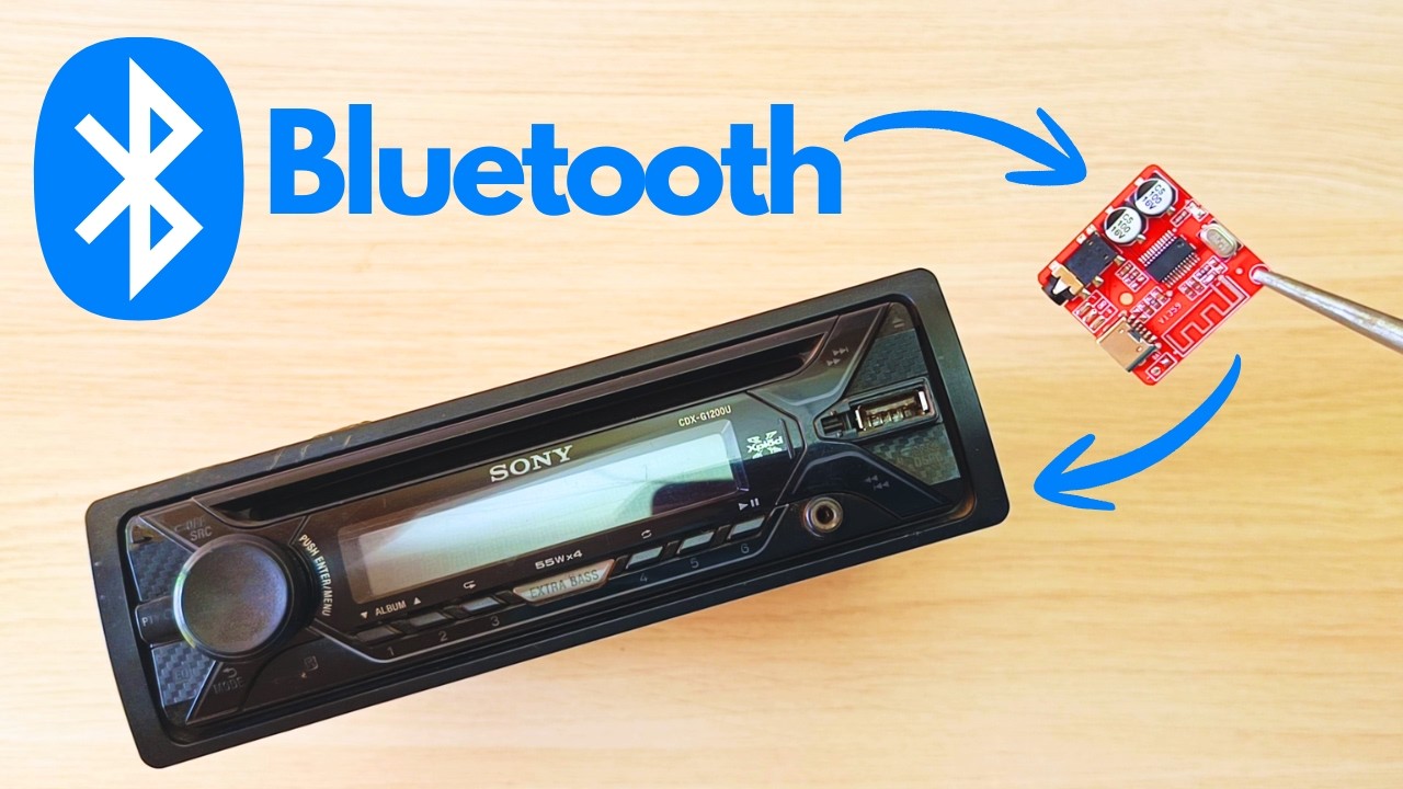 Как добавить воспроизведение музыки через Bluetooth в старую автомобильную магнитолу: скрытая уст...