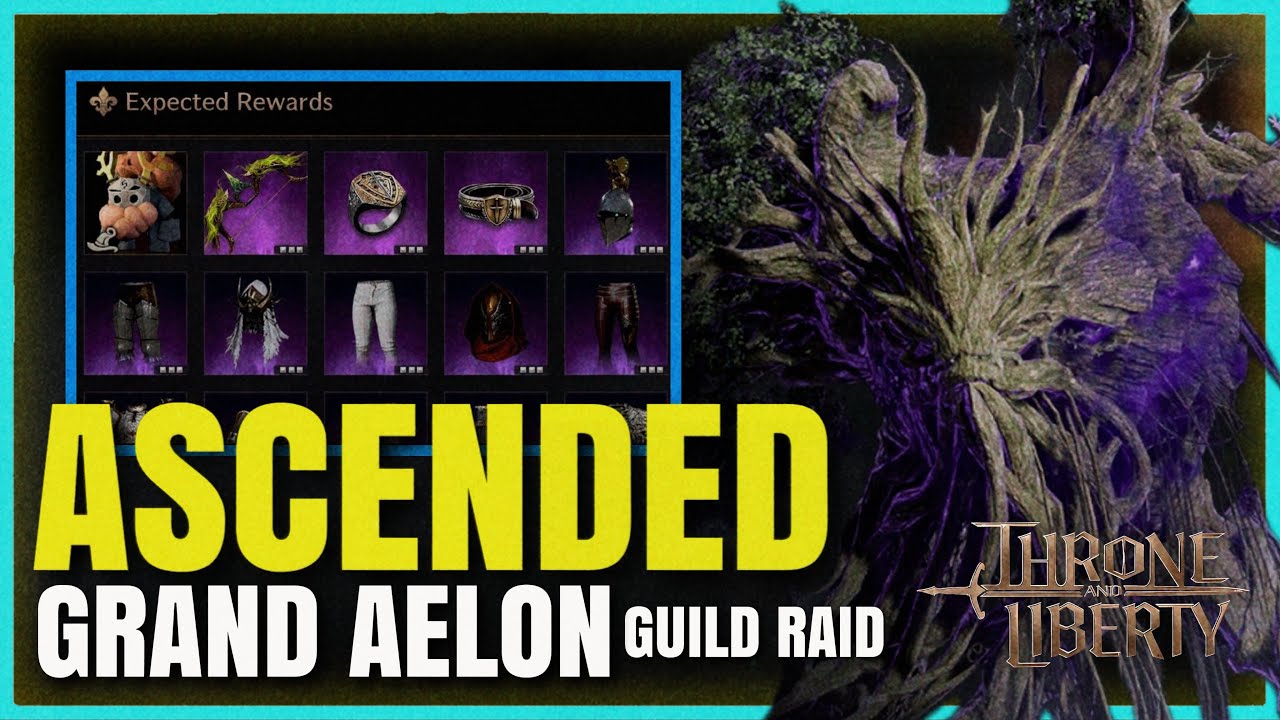 Throne & Liberty - Ascended Grand Aelon Guild Raid | Invocator PoV | Nostalia 