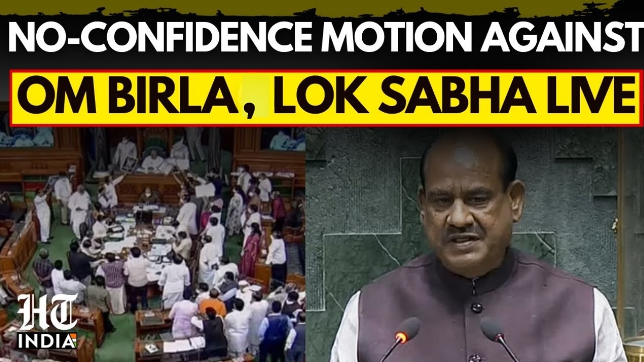 Lok Sabha LIVE:  No-Confidence Motion Against Om Birla | West Asia War | Parliament Budget Session