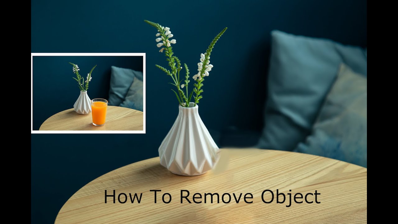 Photoshop: How To Remove Objects without chnanging Background by Graphics Academy