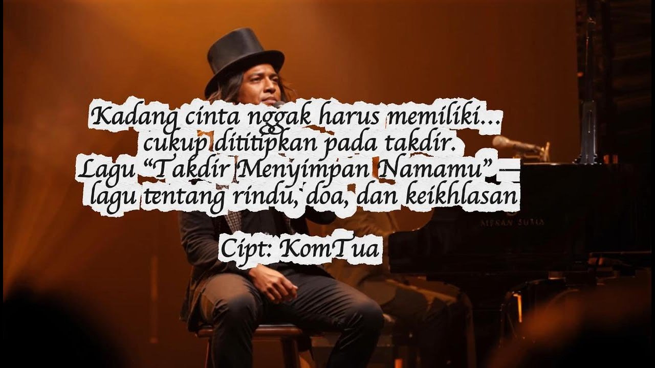 TAKDIR MENYIMPAN NAMA MU