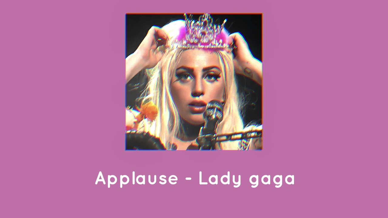 Lady gaga - Applause Sped up (pitched)
