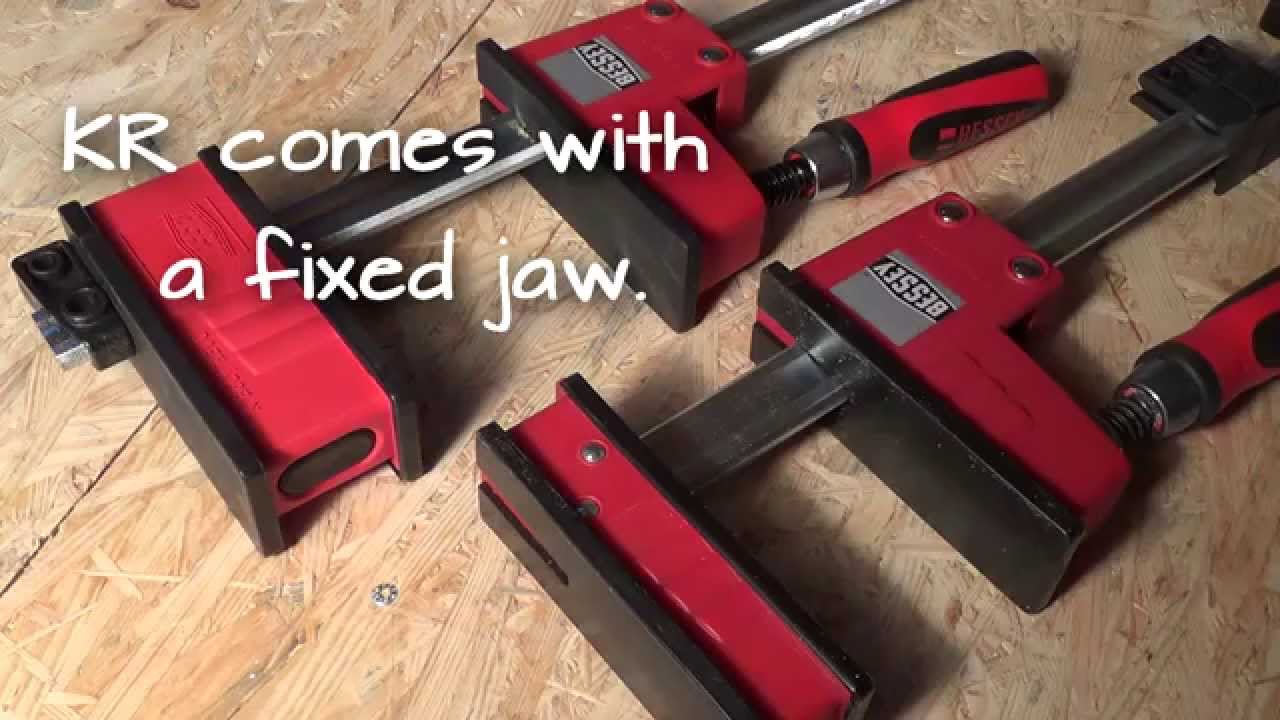 The Klamp school with Bessey - KR and KRV REVO body clamps